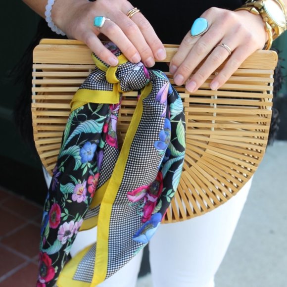 Ann Taylor Silk Little Scarf - Picture 3 of 3